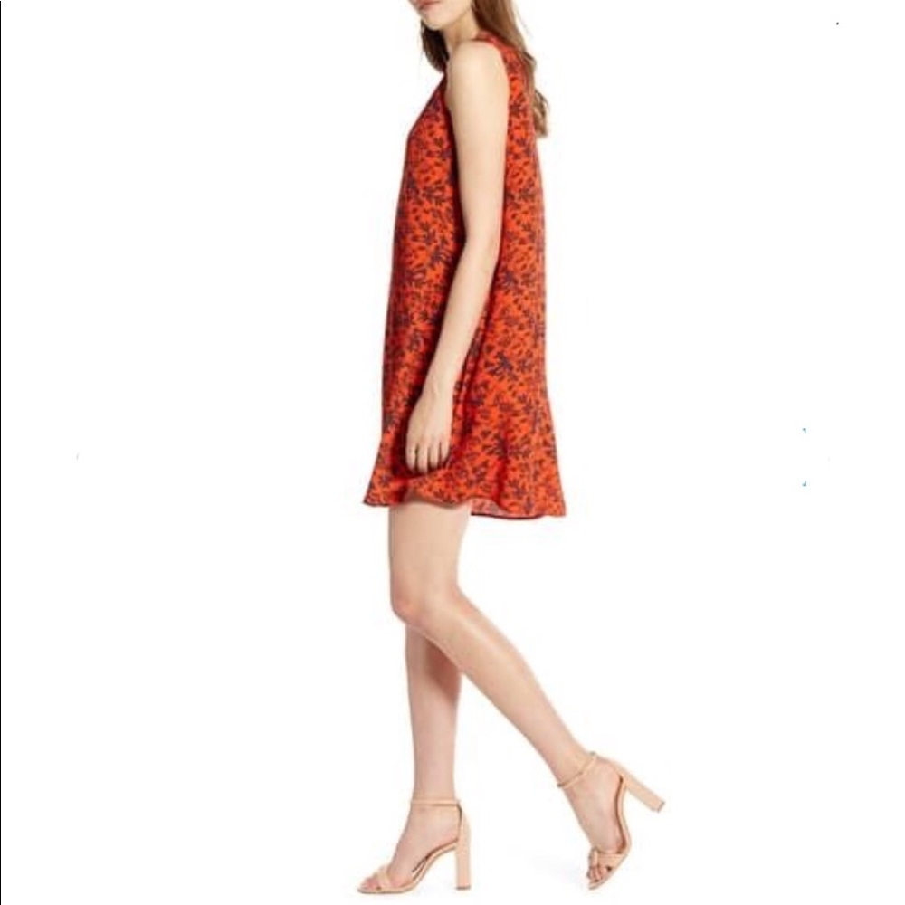 Fantastic Halogen A-Line Dress XXL Orange 1366